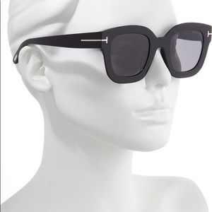 TOM FORD Pia 48mm Square Sunglasses
